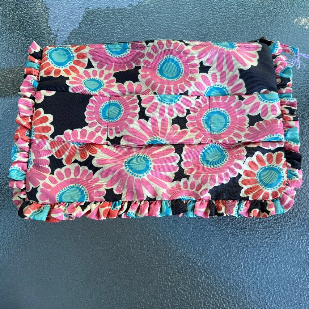 NWT La DoubleJ Crazy Daisy Ruffle Hand Pochette Pouch - Picture 2 of 4